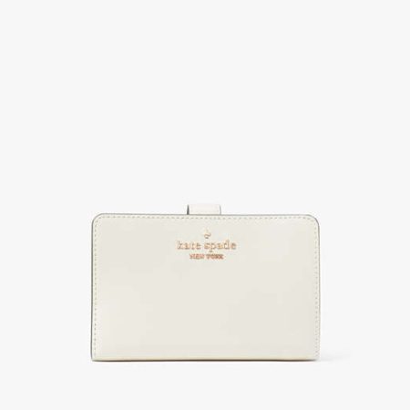 Kate Spade Madison Medium Compact Bifold Meringue - Preorder