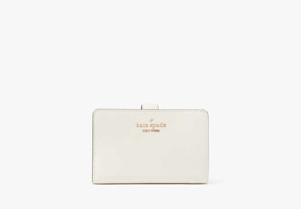 Kate Spade Madison Medium Compact Bifold Meringue - Preorder