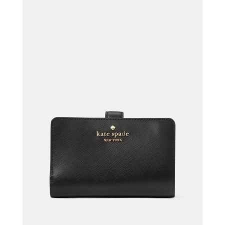 Kate Spade Madison Medium Bifold Wallet Parisian Navy - Ready Stock Malaysia