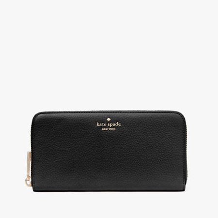 Kate Spade Lena Large Continental Wallet Black - Preorder