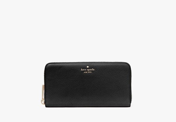 Kate Spade Lena Large Continental Wallet Black - Preorder