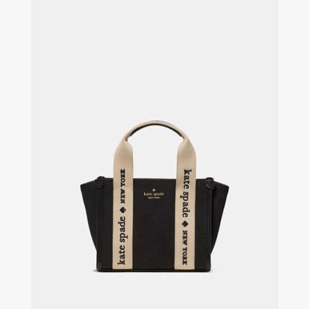 Kate Spade Kip Mini Tote Canvas Black - Preorder