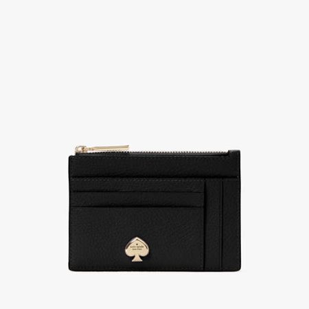 Kate Spade Kayla Large Slim Card Holder Black - Preorder