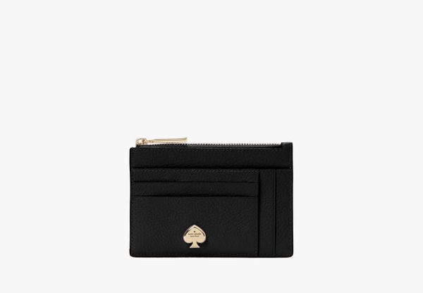 Kate Spade Kayla Large Slim Card Holder Black - Preorder