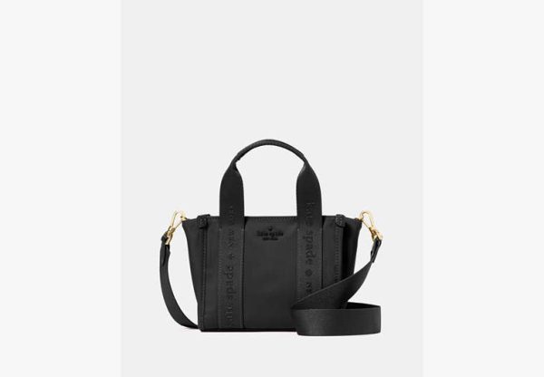 Kate Spade Kip Mini Tote Nylon Black - Preorder