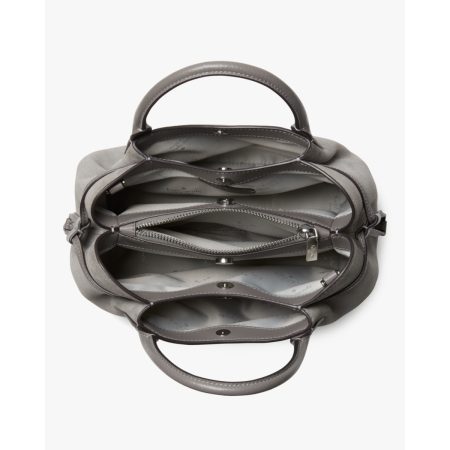 Kate Spade Dumpling Small Satchel (Suede Mixed) Warm Gingerbread - Preorder