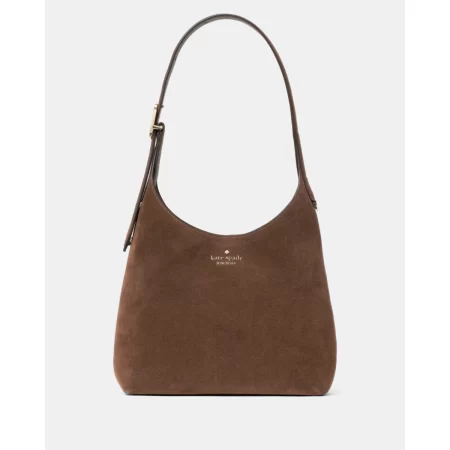 Kate Spade 454 Small Shoulder Bag (Suede Mixed) Hot Fudge - Preorder
