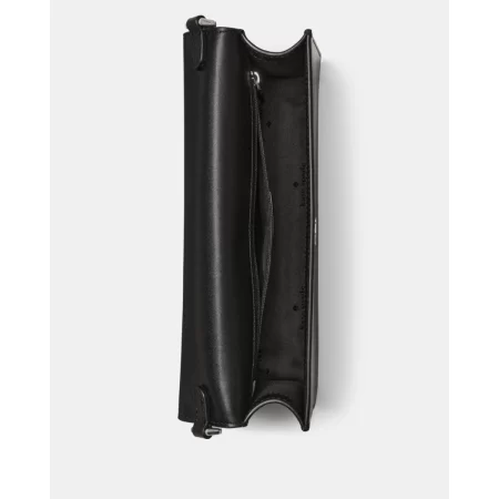 Kate Spade Madison Willow Medium Flap Shoulder Bag Black (Suede) - Preorder