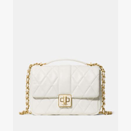 Kate Spade Carey Small Flap Crossbody Meringue