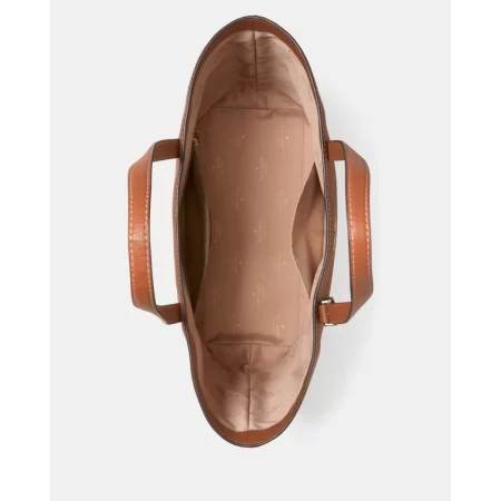 Kate Spade 454 Large Tote (Pick Stitch) Warm Gingerbread - Preorder