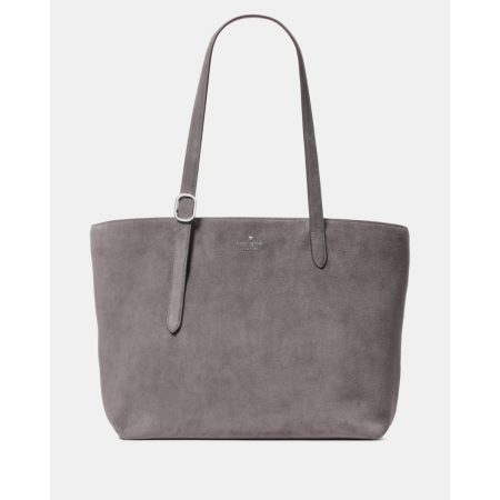 Kate Spade 454 Large Tote (Suede Mixed) Hot Fudge - Preorder