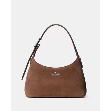 Kate Spade 454 Mini Crossbody (Suede Mixed) Hot Fudge - Preorder