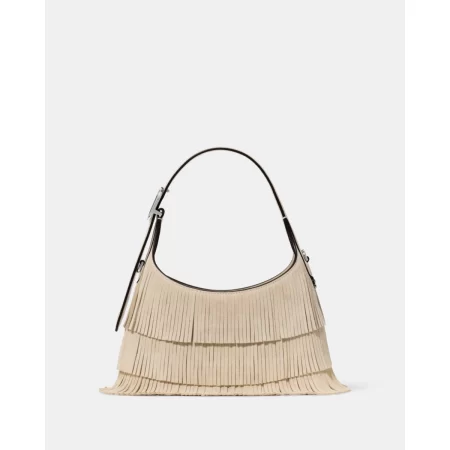 Kate Spade 454 Mini Crossbody (Suede Fringe) Light Sand - Preorder
