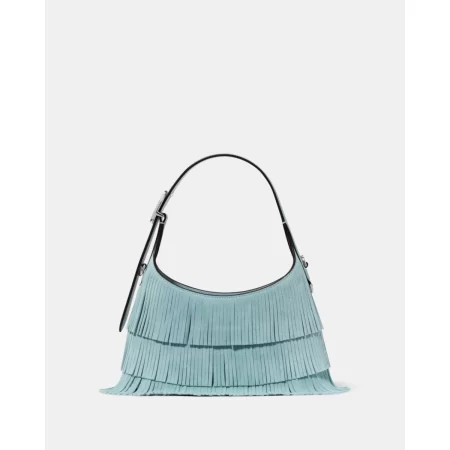 Kate Spade 454 Mini Crossbody (Suede Fringe) Aventurine - Preorder