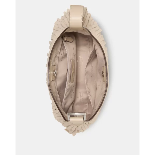 Kate Spade 454 Small Shoulder Bag (Suede Fringe) Light Sand - Preorder