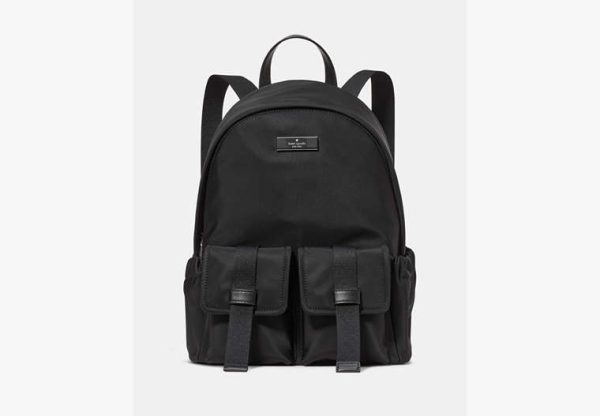 Kate Spade Carter Medium Cargo Backpack Black - Preorder