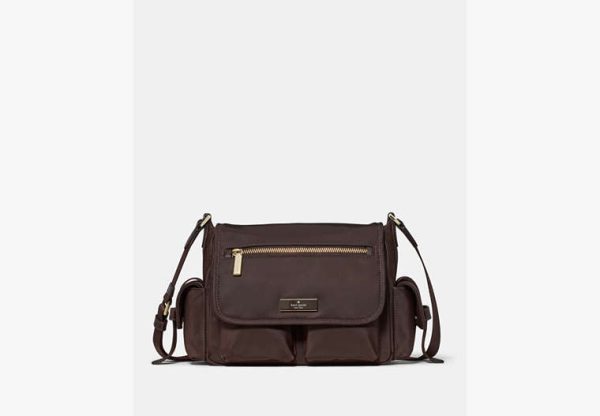 Kate Spade Carter Messenger Cargo Bag Hot Fudge - Preorder