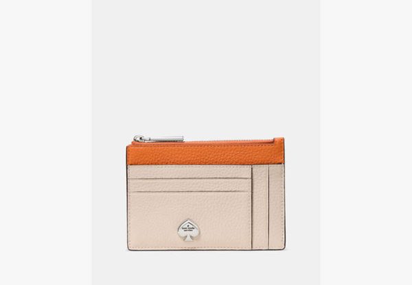 Kate Spade Kayla Large Slim Card Holder Milk Glass Multi - Preorder