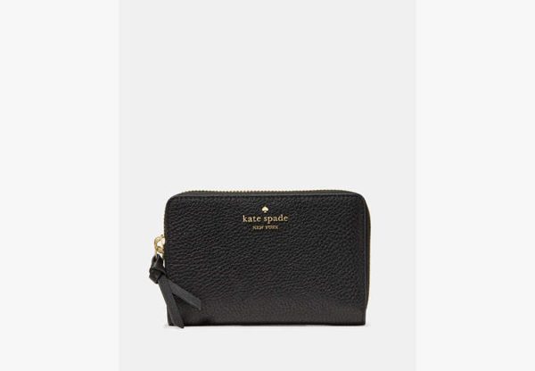 Kate Spade Knott Medium Wallet Black - Preorder