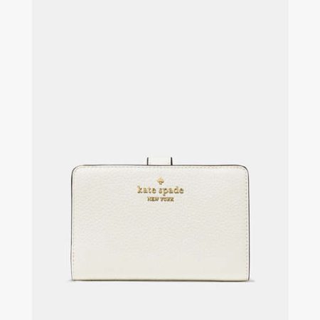 Kate Spade Medium Compact Bifold Meringue - Preorder