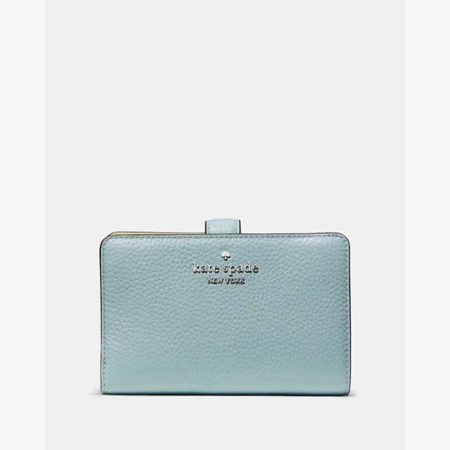 Kate Spade Medium Compact Bifold Aventurine - Preorder