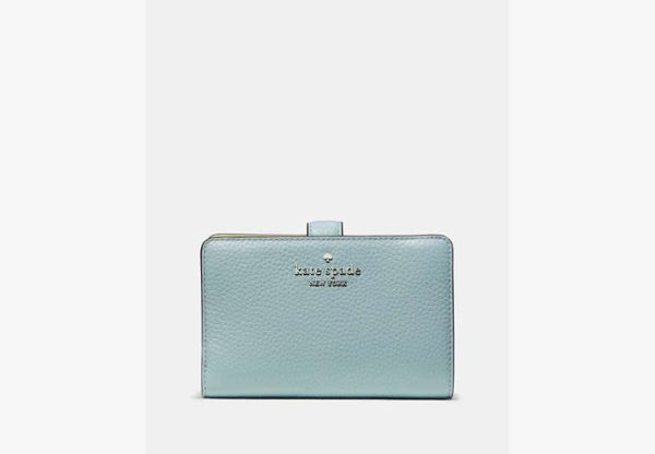 Kate Spade Medium Compact Bifold Aventurine - Preorder