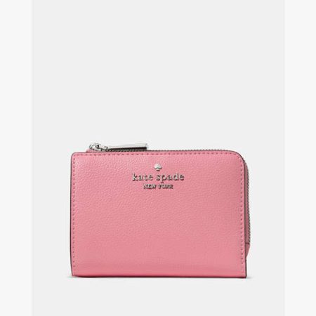Kate Spade Small L-Zip Wallet Fresh Peach - Preorder