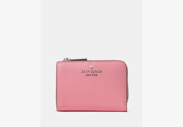 Kate Spade Small L-Zip Wallet Fresh Peach - Preorder