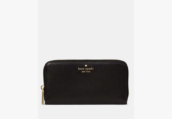 Kate Spade Large Continental Wallet Black - Preorder
