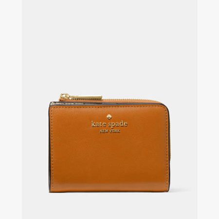 Kate Spade Small L-Zip Wallet Orange Jasper - Preorder