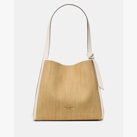 Kate Spade Knott Large Carryall (Straw) Natural - Preorder
