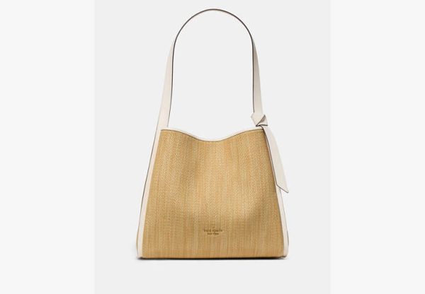 Kate Spade Knott Large Carryall (Straw) Natural - Preorder