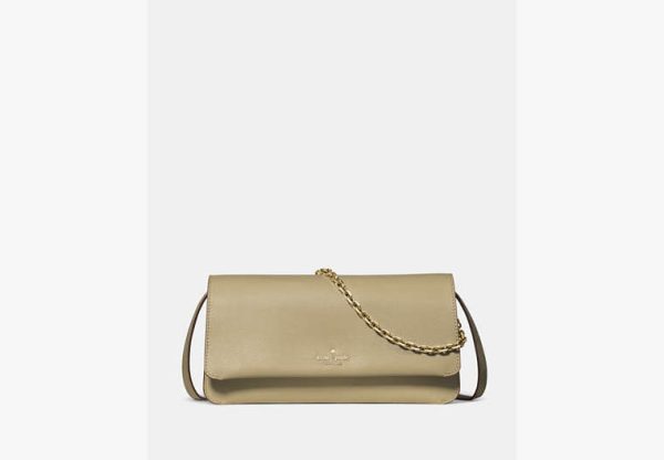 Kate Spade Ivy Small Flap Crossbody Tuscan Brown - Preorder