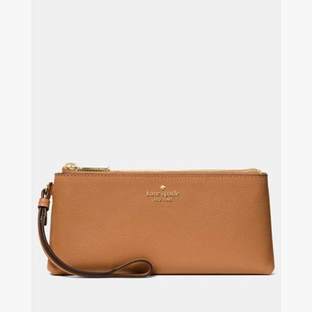 Kate Spade Wren Medium Double Zip Wristlet Bungalow - Preorder