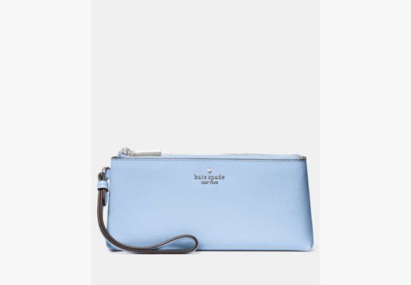 Kate Spade Wren Medium Double Zip Wristlet North Star - Preorder