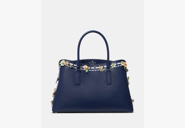 Kate Spade Thompson Street Medium Satchel Parisian Navy - Preorder