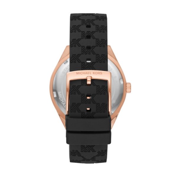 Michael Kors Multifunction Black Silicone Watch - Ready Stock US - Ready Stock USA