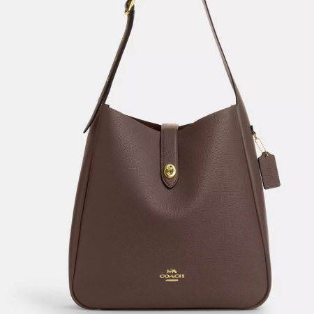 Coach Hadley Large Shoulder Bag Brass/Maple