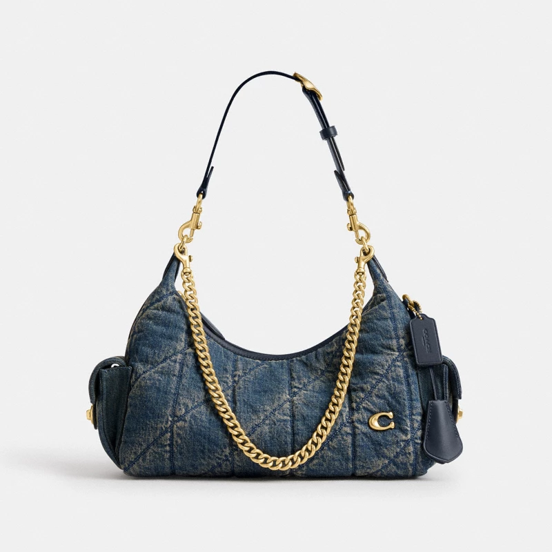 Coach kisslock structured bag fall 2026 autumn metallic