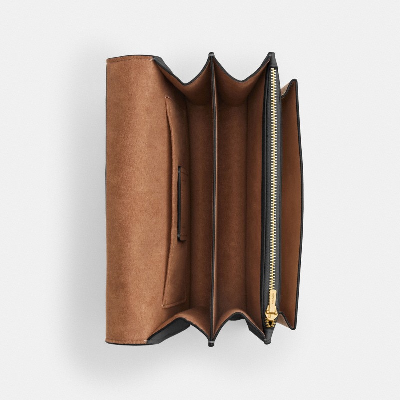 Coach Klare Crossbody Bag In Signature Canvas Gold/Tan/Black Multi - Ready Stock US - Image 3