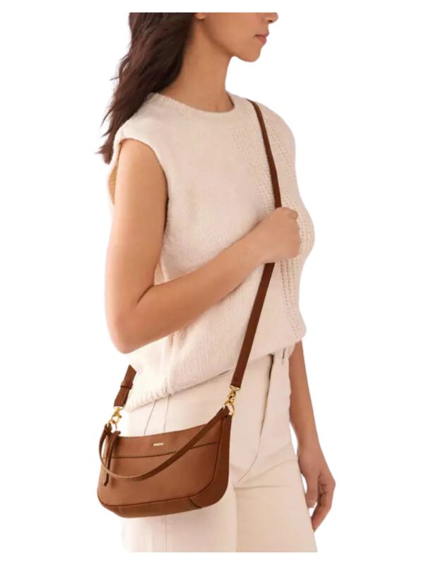 Fossil Skylar Small Crossbody Medium Brown - Preorder
