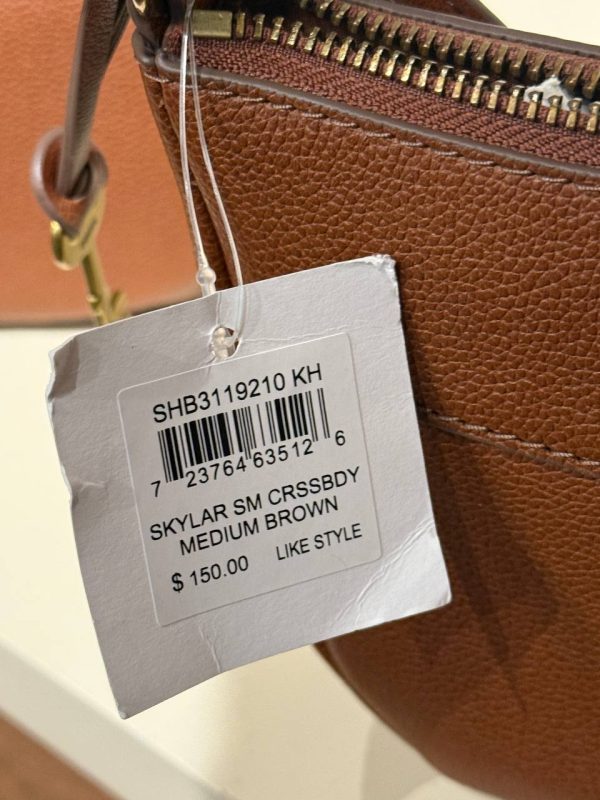 Fossil Skylar Small Crossbody Medium Brown - Preorder