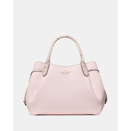 Kate Spade Dumpling Snake Embossed Large Satchel Bag