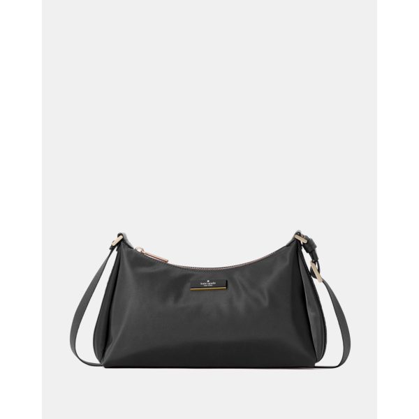 Kate Spade Carter Nylon Shoulder Bag Black