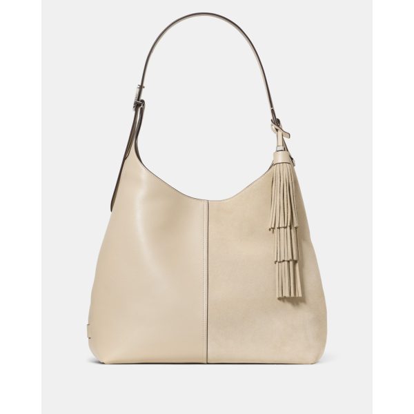 Kate Spade 454 Suede Fringe Large Shoulder Bag