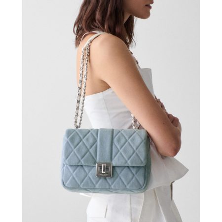 Kate Spade Carey Quilted Denim Crossbody Bag