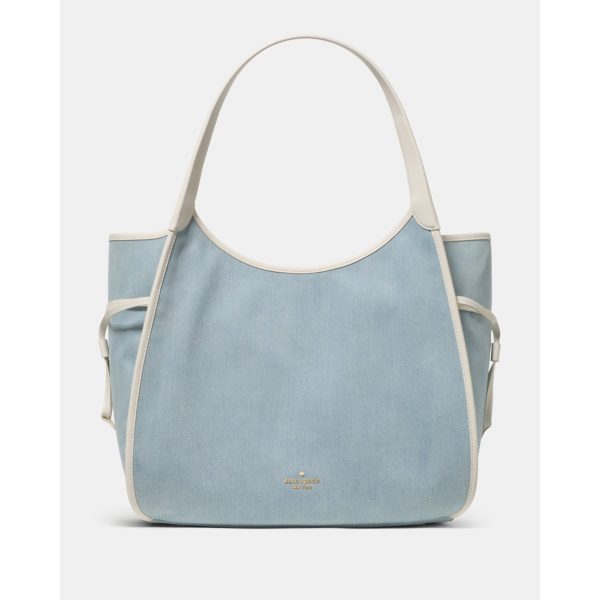 Kate Spade Stash Denim Large Carryall Bag