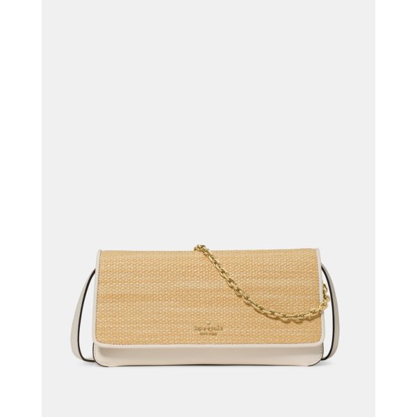 Kate Spade Ivy Straw Crossbody Bag