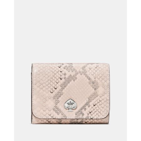 Kate Spade Kayla Snake Small L-zip Flap Wallet