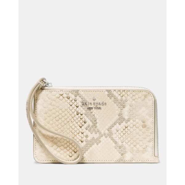 Kate Spade Lucy Snake Small Card Holder Wristlet